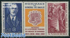 Charles de Gaulle 2v+tab [:T:]