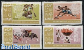Olympic games 4v, different colours