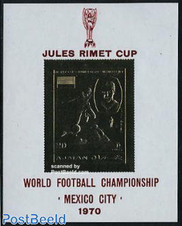 World Cup Football s/s, gold