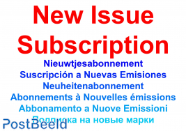 New issue subscription Palau