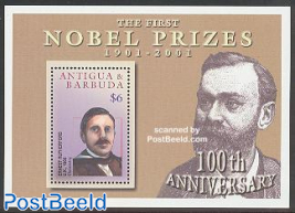 Nobel prize s/s, E. Rutherford