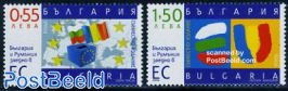 EU Membership 2v, joint issue Romania