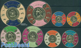 Independence 8v  (foil stamps)