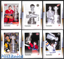 NHL 6v s-a on trade-card format