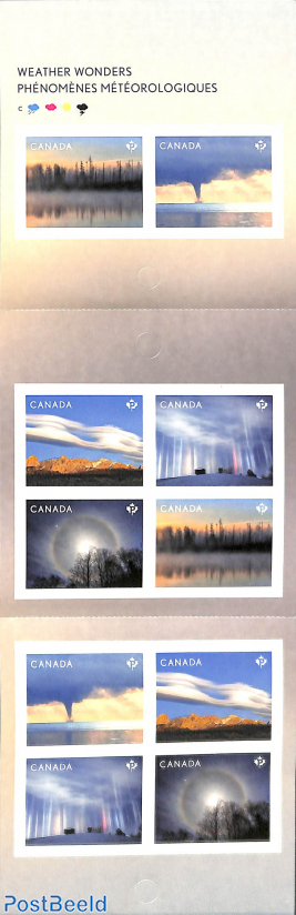 Canada booklet with 2x5v s-a