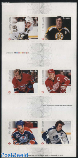 Great Canadian Forwarders 6v s-a in booklet