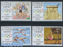 Olympic games Los Angeles 4v