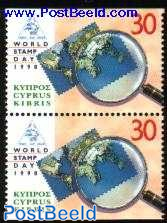 Stamp Day, booklet pair