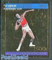 Olympic Games 1v, Gold, Imperforated