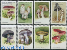 European mushrooms 8v
