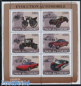 Automobiles 6v m/s (Daimler,Renault,Ford,Bugatti)