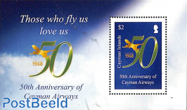 Cayman Airways 50th anniversary s/s