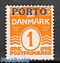 1o, Postage due, Stamp out of set
