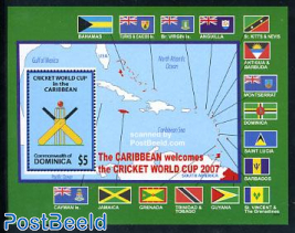 Cricket world cup in the Caribbean s/s