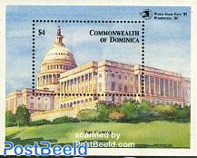World stamp expo Washington s/s