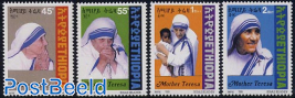 Mother Theresa 4v