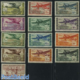Airmail definitives 13v