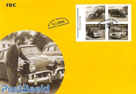 Automobiles 4v s-a in booklet