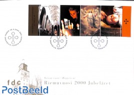 Holy year 2000 4v in booklet