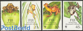 WWF, frogs 4v