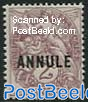 2c, ANNULE, Stamp out of set
