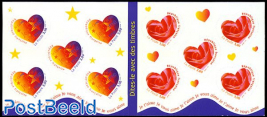 Valentine foil booklet