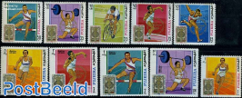 Olympic games 1972 10v (overprints)