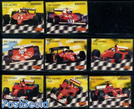 Ferrari racing cars 8v