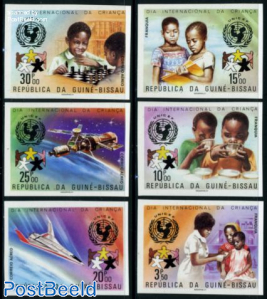 Int. year of the child 6v imperforated