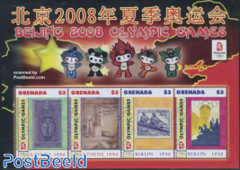 Olympic Games history 4v m/s
