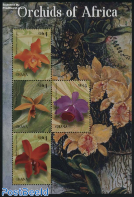 Orchids of Africa 4v m/s
