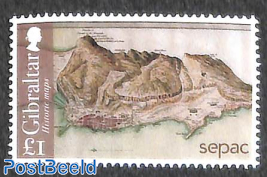 Historic map 1v, only SEPAC