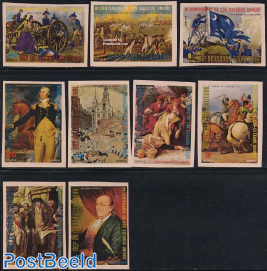 US Bicentenary 9v imperforated