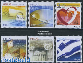 Personal stamps 6v