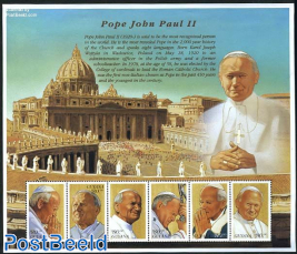 Pope John Paul II 6v m/s