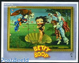 Betty Boop standing in shell s/s