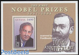 Nobel prize s/s, D.H.R. Barton