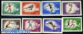 European athletic games 8v imperforated