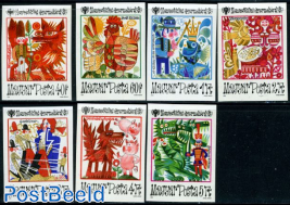 Int. year of the child 7v imperforated