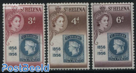 Stamp centenary 3v