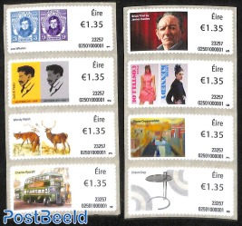 Stamp art 8v s-a