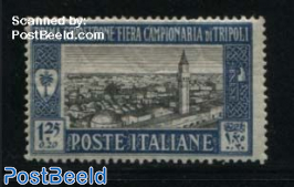 Tripolitania, 1.25L, Stamp out of set