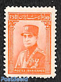 75D, Stamp out of set