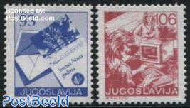 Definitives, postal service 2v