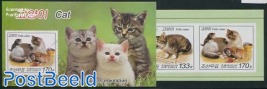 Cats imperforated booklet