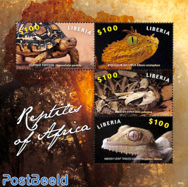 Reptiles of Africa 4v m/s