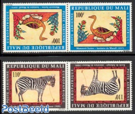 Europafrique 2v, Tete-Beche pairs