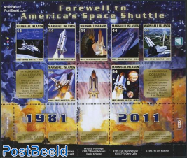 Farewell to Americas Space Shuttle 7v m/s