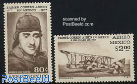 First Airmail 2v