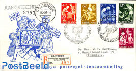 National stamp exposition Castricum, Special cover